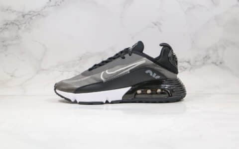 耐克Nike Air Max 2090纯原版本太空大气垫黑灰色内置真实气垫原盒原标 货号：CW7306-001