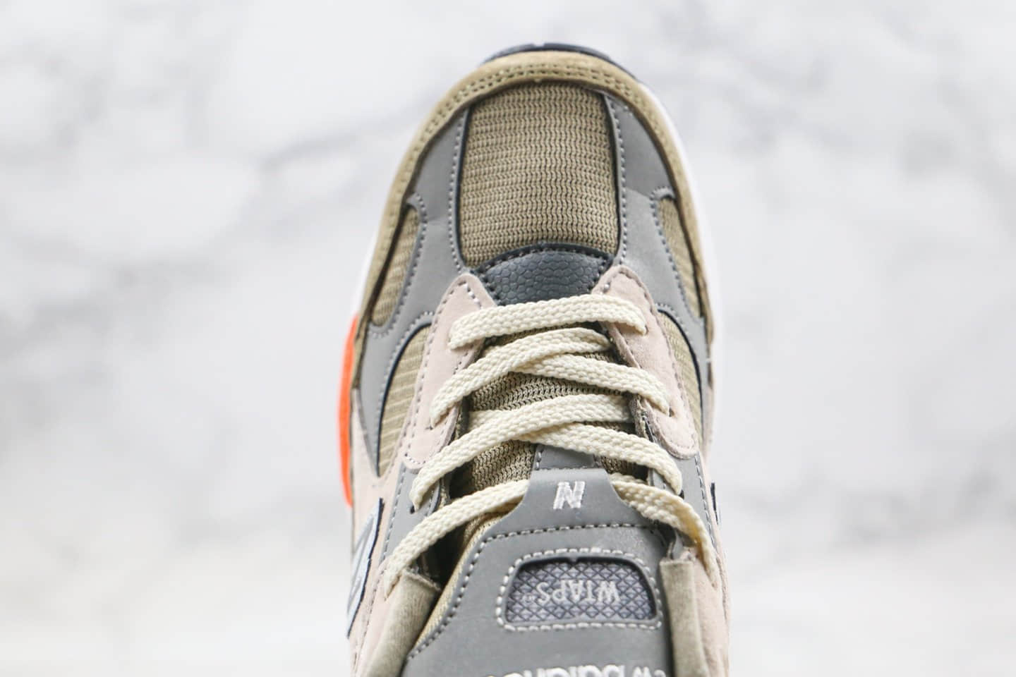 新百伦New Balance Made in USA M992纯原版本美产系列慢跑鞋卡其色原盒配件原楦头纸板打造 货号：W992WT