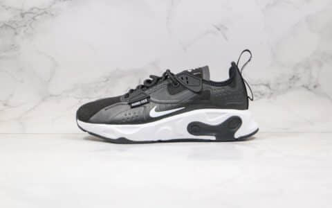 耐克Nike React-Type GTX N.354纯原版本瑞亚机能跑步鞋黑白色正确鞋面防水材质 货号：BQ4737-008