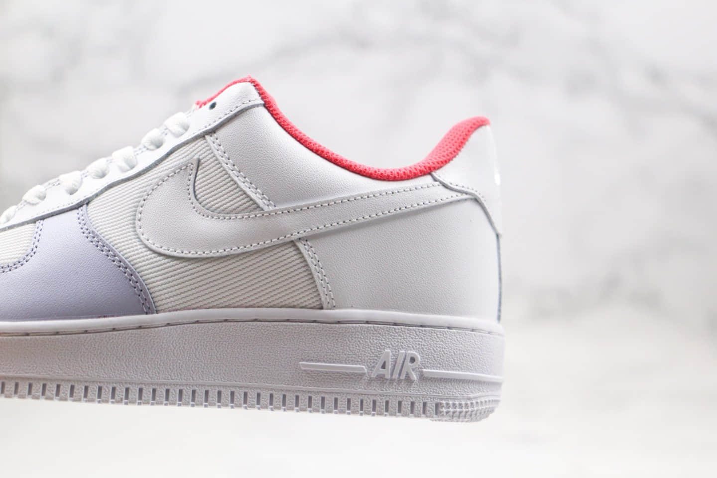 耐克Nike Air Force 1'07 Low cactus jack纯原版本低帮空军一号白紫粉红色内置气垫原盒原标 货号：AH9688-022