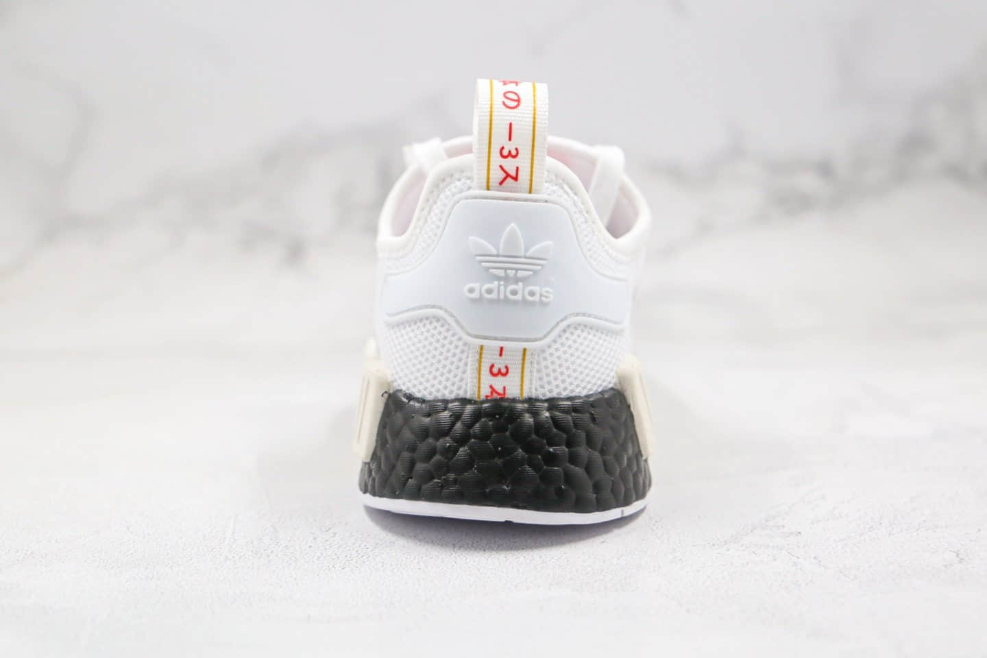 阿迪达斯Adidas Nmd R1纯原版本爆米花跑鞋白黑金色日本东京限定原盒配件原楦头纸板打造 货号：FY1159