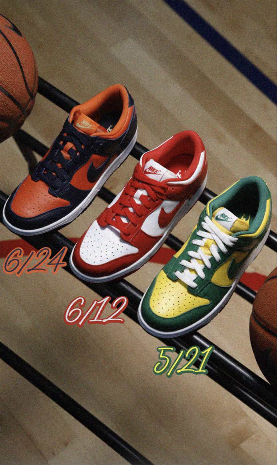 复古学院风！三双Dunk Low新品发售信息曝光！