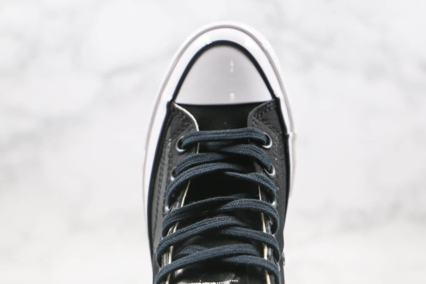 匡威Converse Chuck 70 x ROKIT联名款公司级版本尼龙帆布拼接黑色高帮帆布鞋原厂硫化大底