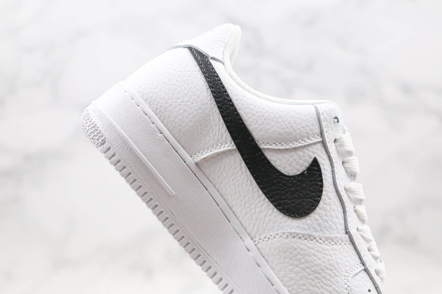 耐克Nike Air Force 1 Low 07 PRM Zip Swoosh纯原版本低帮空军一号拉链镭射换钩内置气垫原盒原标 货号：CW6558-100