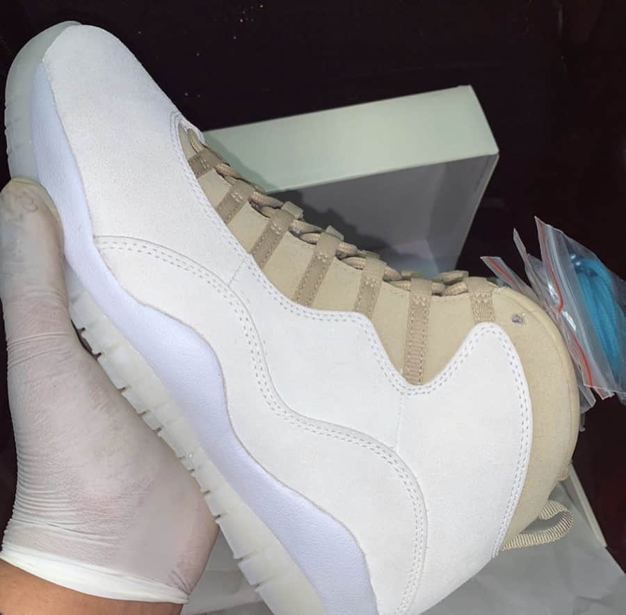 SoleFly x AJ10十周年纪念配色实物细节图曝光！看来又是高规格打造！ 货号：CW5854-200