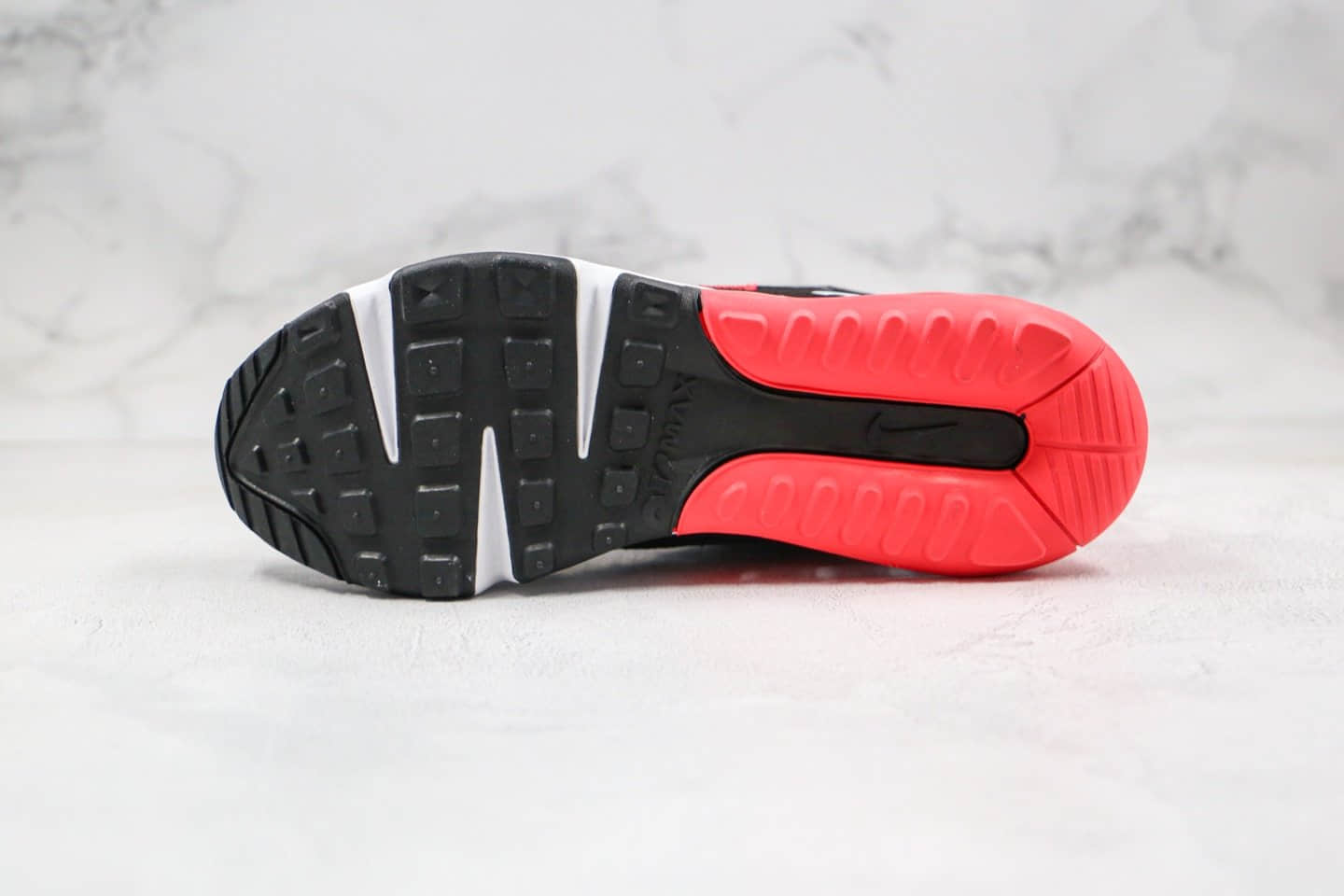 耐克Nike Air Max 2090纯原版本气垫鞋黑红迷彩配色内置真小潘气垫原楦头纸板打造 货号：CU9174-600