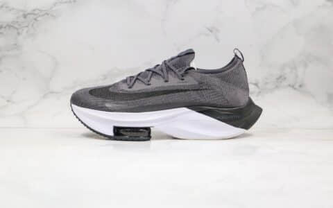 耐克Nike Air Zoom Alphafly NEXT%「破2」纯原版本马拉松厚底慢跑鞋黑白色内置气垫搭载内置碳板 货号：CI9925-002