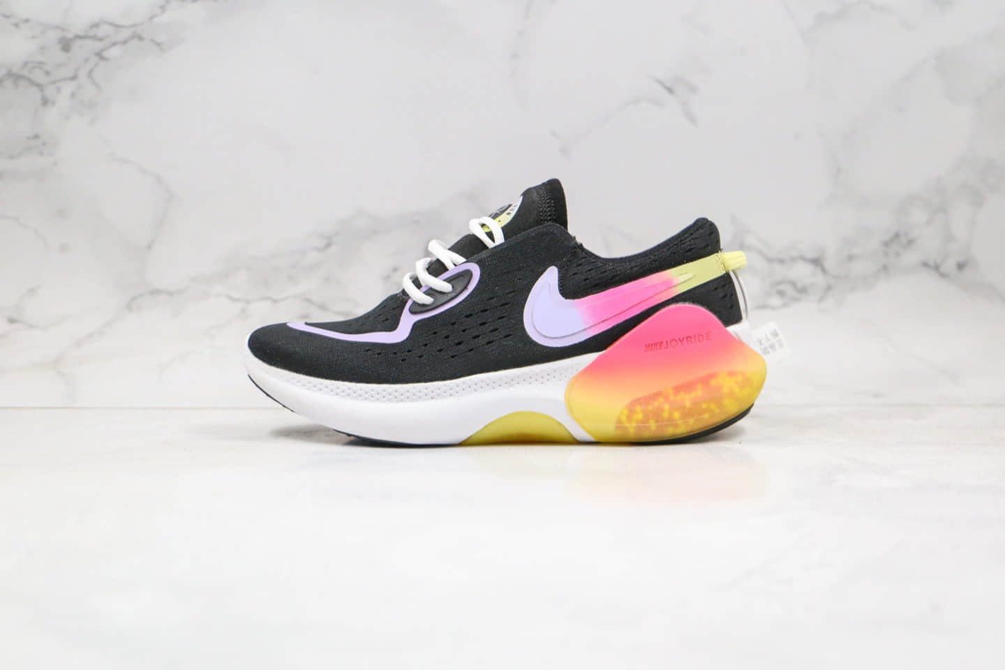 耐克Nike Joyride Run FK纯原版本颗粒爆米花跑鞋黑橙紫色正确内置爆米花颗粒缓震 货号：CD8430-091