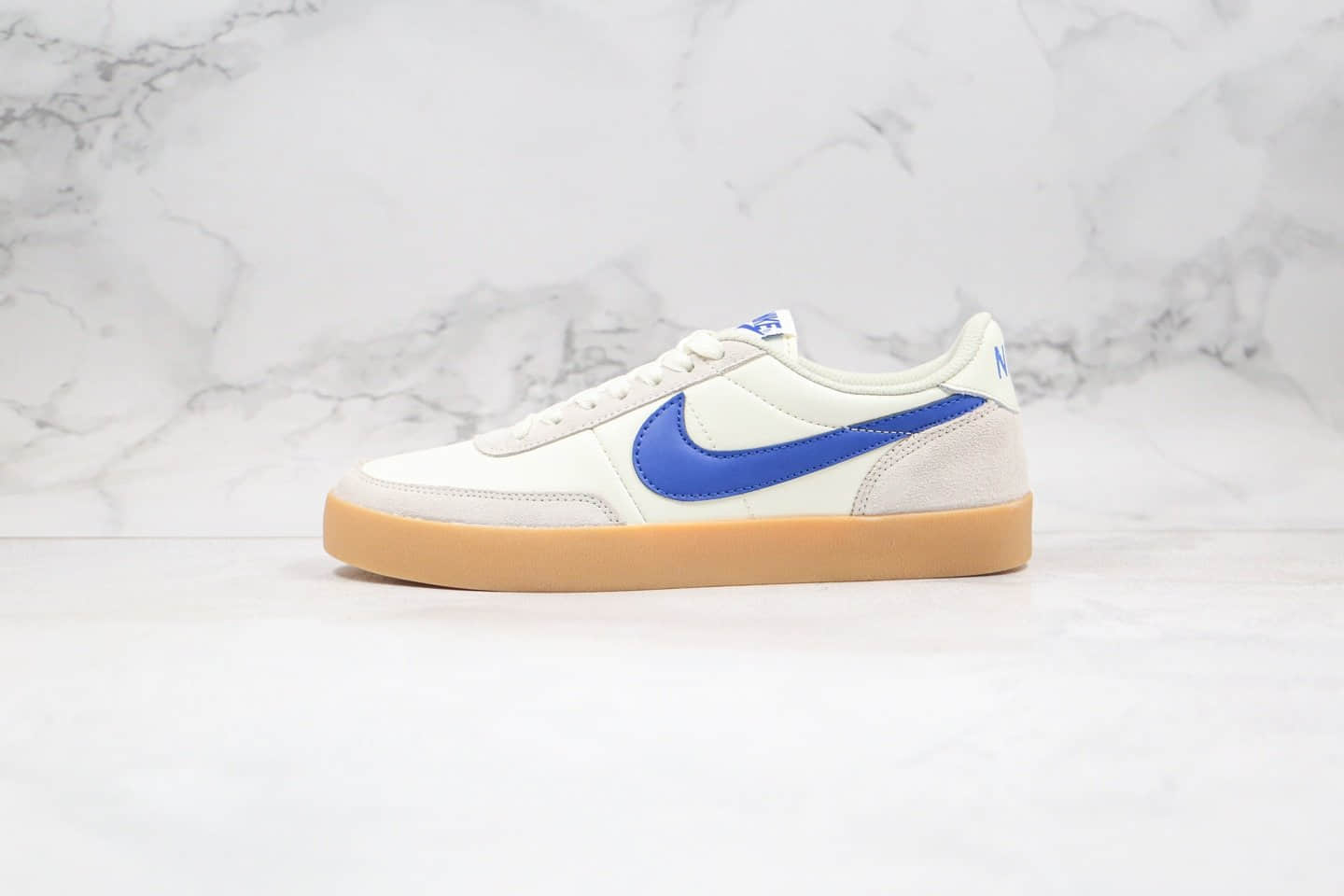 耐克J.Crew x Nike Killshot II Leather纯原版本联名款复古板鞋生胶天蓝色钩原盒原标 货号：432997-124