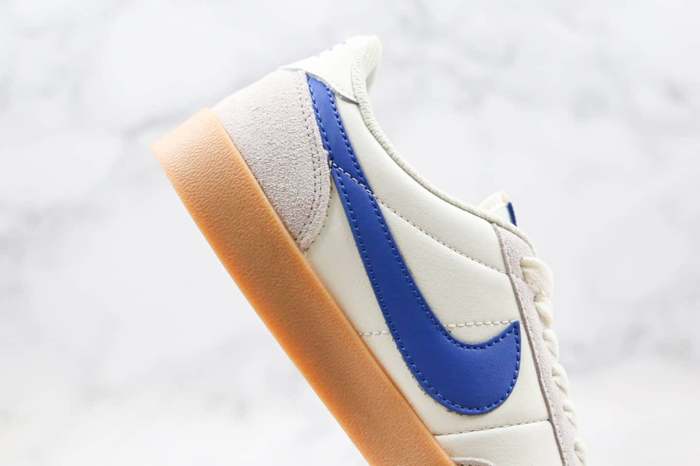 耐克J.Crew x Nike Killshot II Leather纯原版本联名款复古板鞋生胶天蓝色钩原盒原标 货号：432997-124