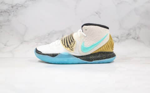 耐克Nike Kyrie 6 Golden Mummy xConcepts纯原版本欧文6代联名款埃及法老木乃伊配色内置气垫支持实战 货号：CU5572-149