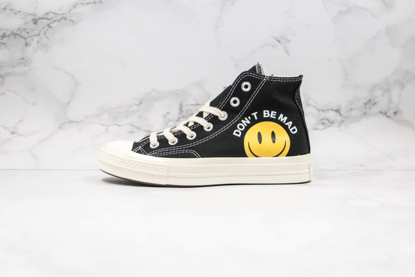 匡威Converse Chuck Taylor AllStar 70 Hi公司级版本高帮笑脸治愈系列双围条原厂硫化正确硅蓝PU软中底