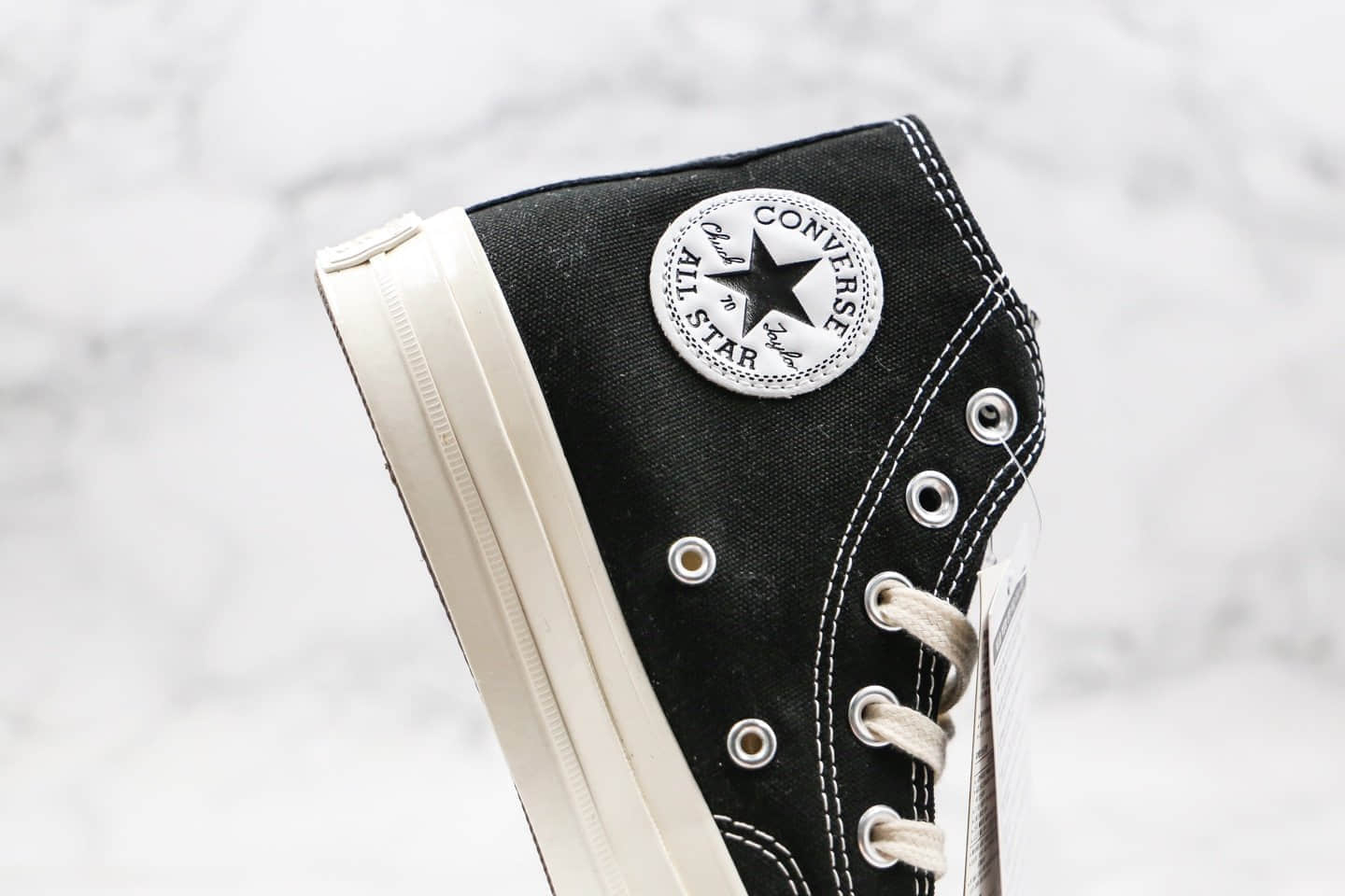 匡威Converse Chuck Taylor AllStar 70 Hi公司级版本高帮笑脸治愈系列双围条原厂硫化正确硅蓝PU软中底