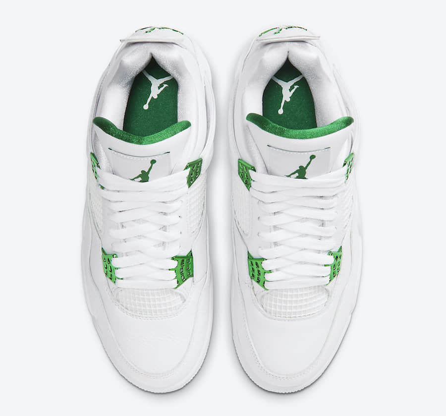 纯白金属AJ4套装！Air Jordan 4“Metallic Pack”将于5月20日发售！