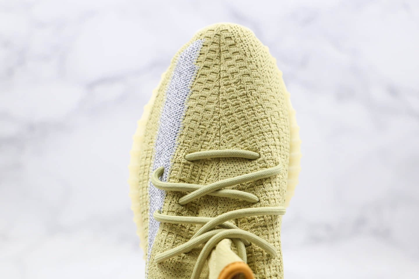 阿迪达斯Adidas Yeezy 350 Boost V2 Desert Sage纯原版本椰子350V2丁黄侧透满天星原厂巴斯夫爆米花大底 货号：FX9034