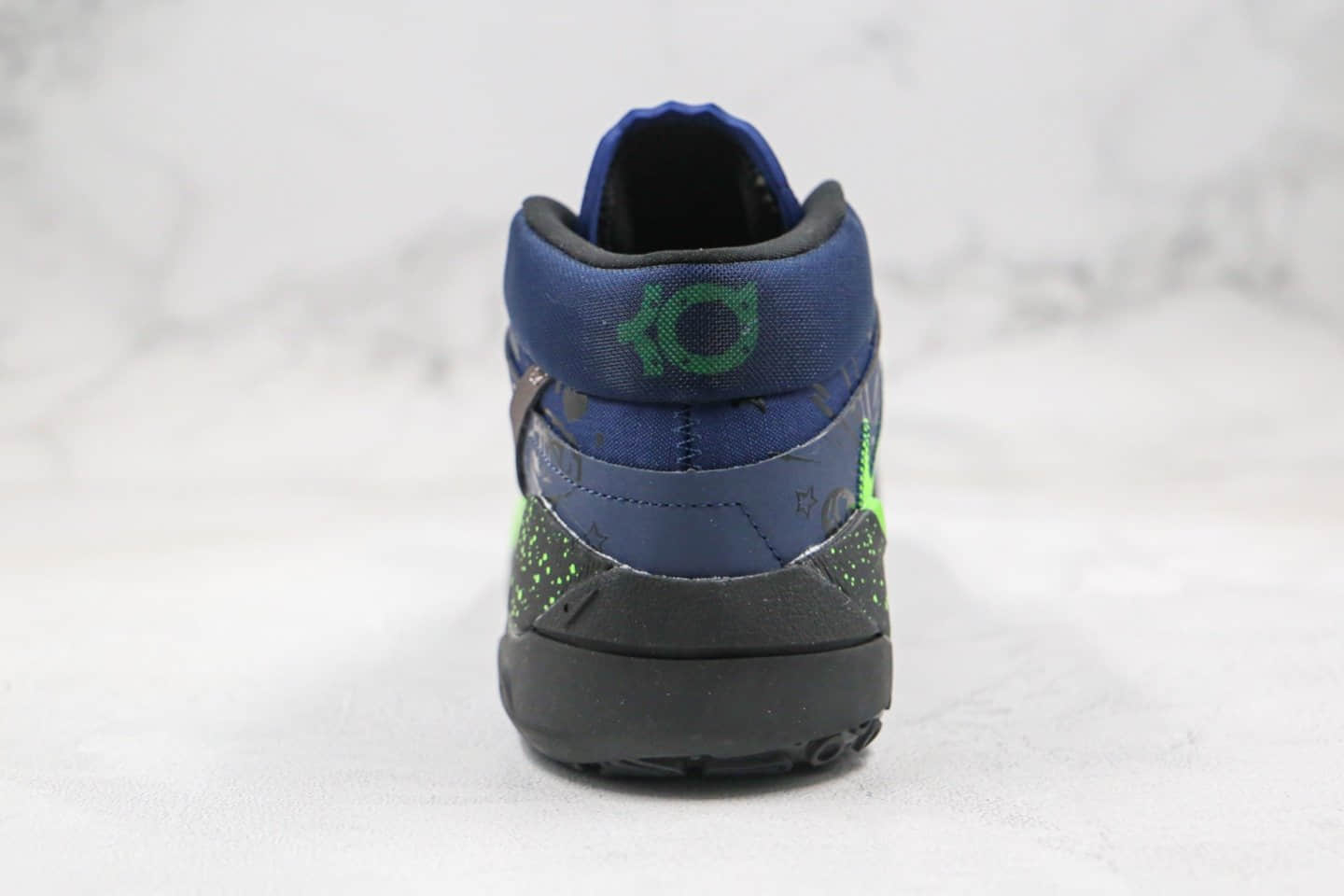 耐克Nike KD 13 Planet of Hoops纯原版本杜兰特13代篮球鞋黑绿色内置气垫支持高强度实战 货号：CI9949-400