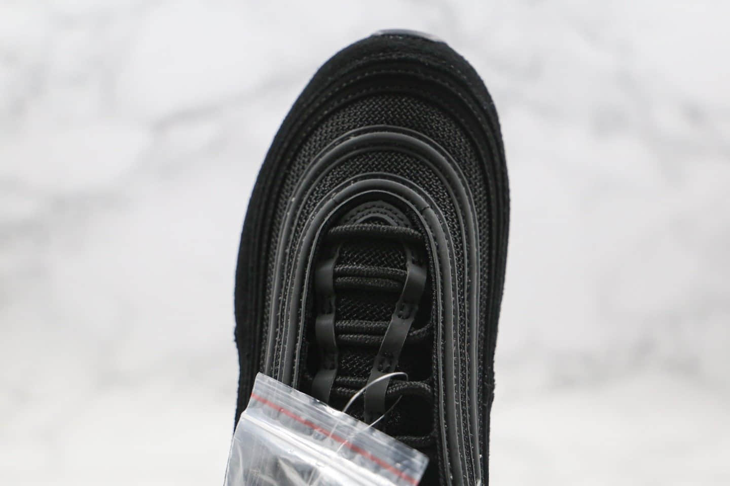耐克Nike AIR MAX 97纯原版本子弹头气垫鞋Max97黑金白色内置真实小潘气垫 货号：CI3708-001