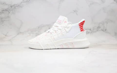 阿迪达斯Adidas EQT BASK ADV V2纯原版本三叶草EQT白红色原盒原标区别市面通货版本 货号：EE5039