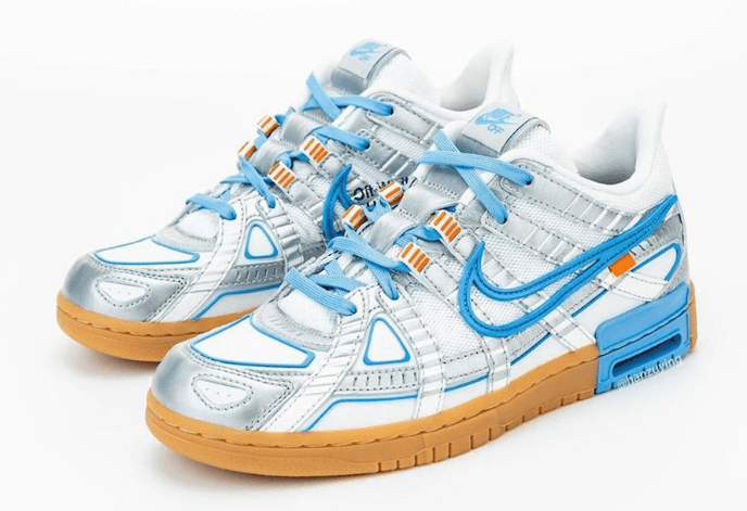 OW x Nike Air Rubber Dunk新配色曝光！清爽复古！ 货号：CU6015-100