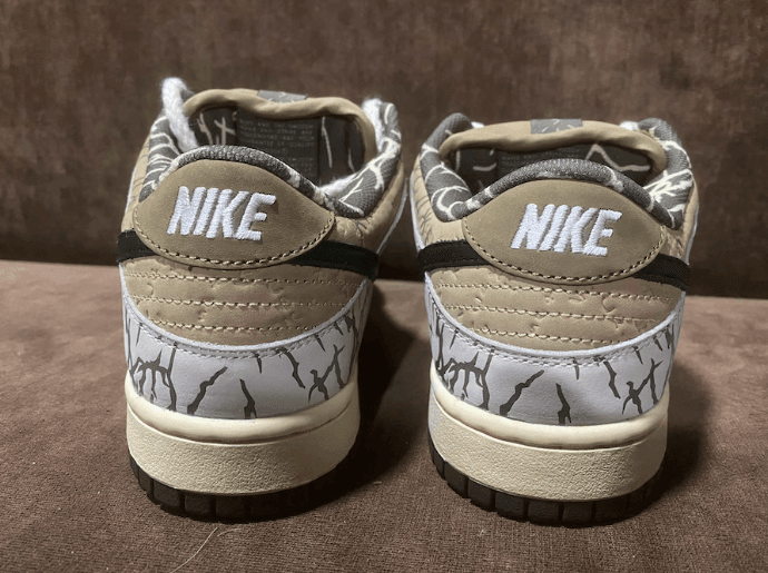 Travis Scott x Nike SB Dunk Low早期样品实物细节图曝光！或将市售！