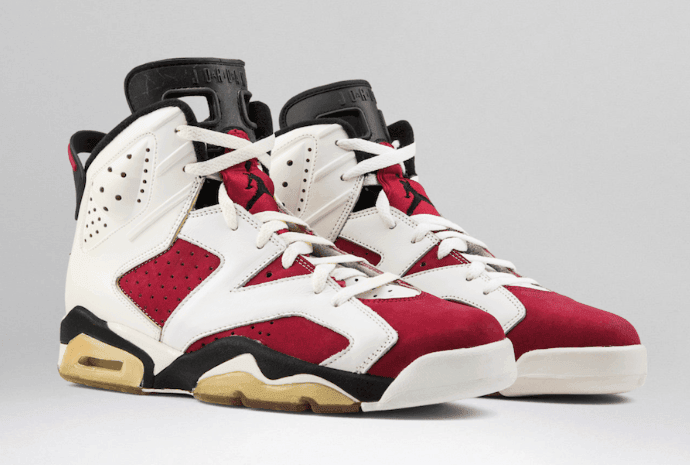 胭脂红Air Jordan 6“ Carmine”明年1月复刻回归！ 货号：CT8529-106