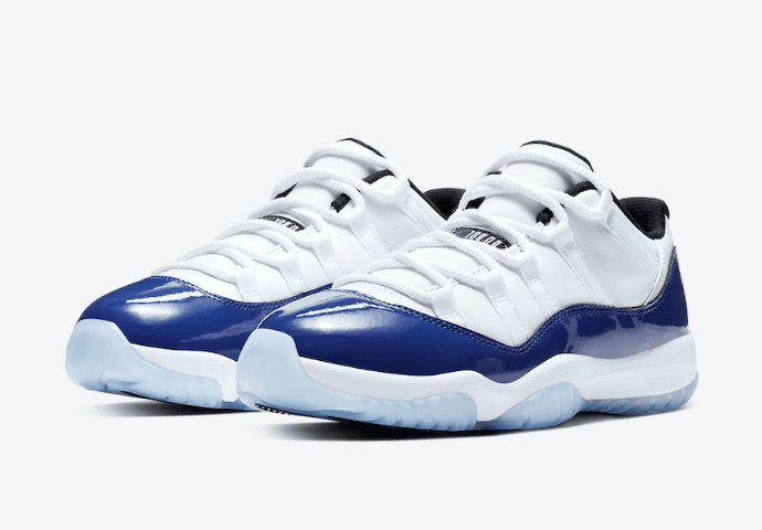 全新Air Jordan 11 Low WMNS “Concord”官图释出！即将登场！ 货号：AH7860-100