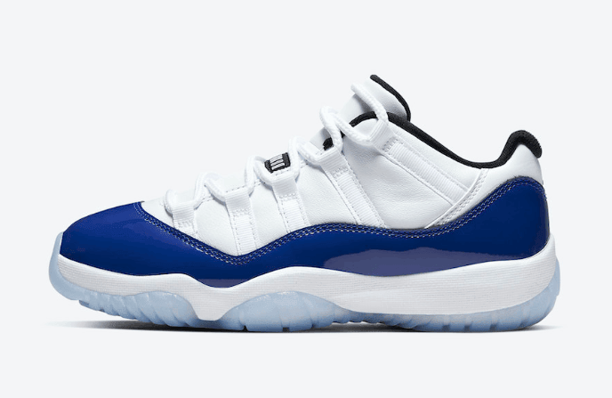 全新Air Jordan 11 Low WMNS “Concord”官图释出！即将登场！ 货号：AH7860-100