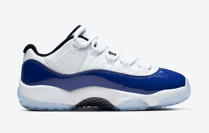 全新Air Jordan 11 Low WMNS “Concord”官图释出！即将登场！ 货号：AH7860-100