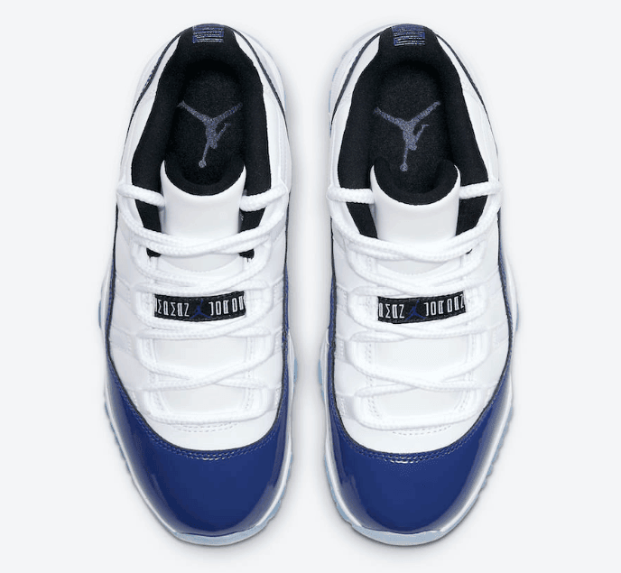 全新Air Jordan 11 Low WMNS “Concord”官图释出！即将登场！ 货号：AH7860-100