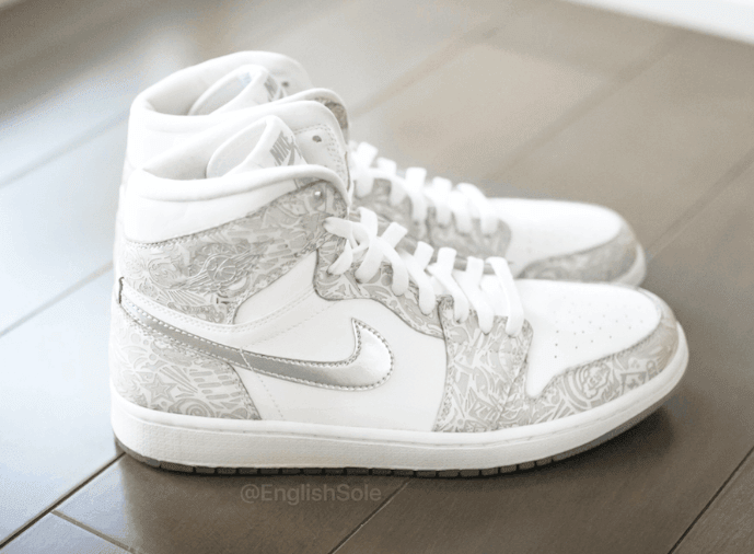 未市售AJ1“3M Laser” Sample 曝光！全反光超高颜值！