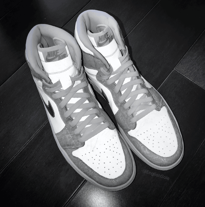 未市售AJ1“3M Laser” Sample 曝光！全反光超高颜值！