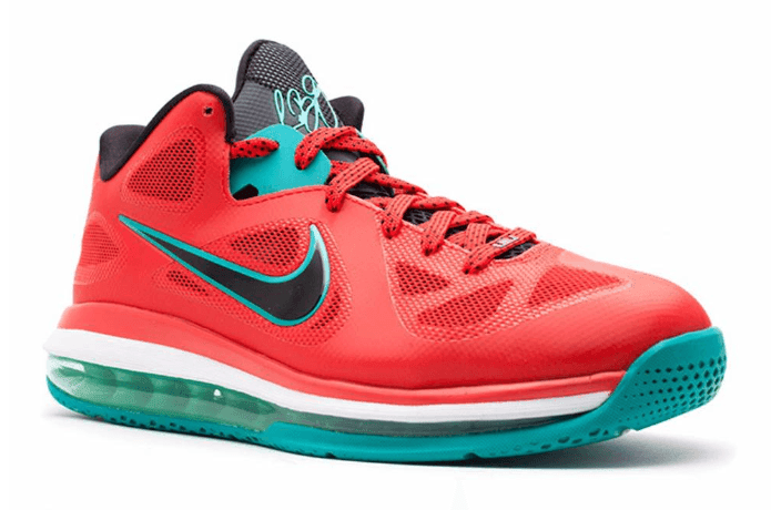 红配绿超抢眼！LeBron 9 Low利物浦配色年末复刻回归！ 货号：DH1485-600