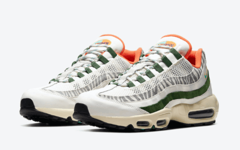 丛林动物主题！全新 Air Max 95下月发售！ 货号：CZ9723-100