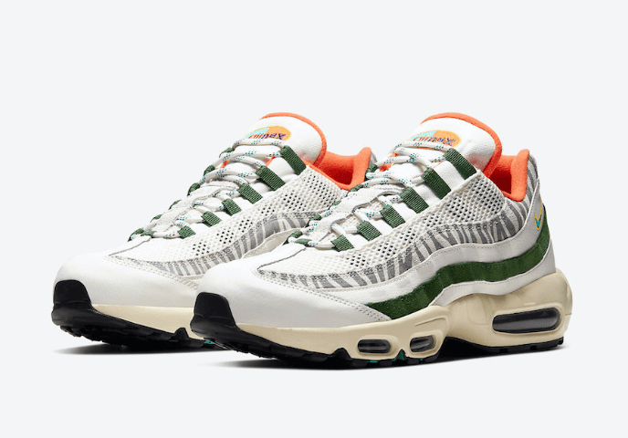 丛林动物主题！全新 Air Max 95下月发售！ 货号：CZ9723-100