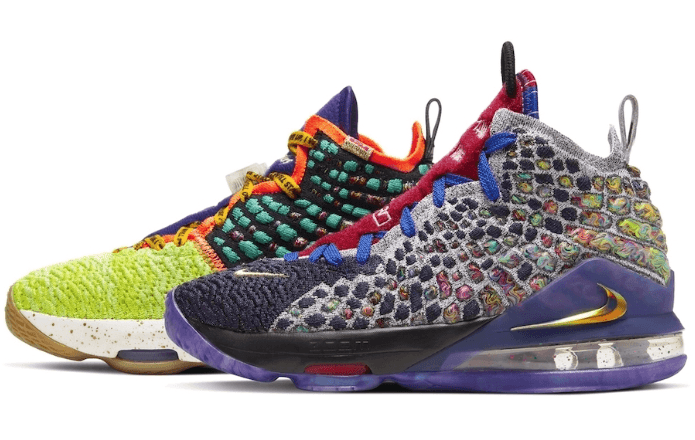 LeBron 17 “What The”官图释出！视觉效果超吸睛！ 货号：CV8079-900