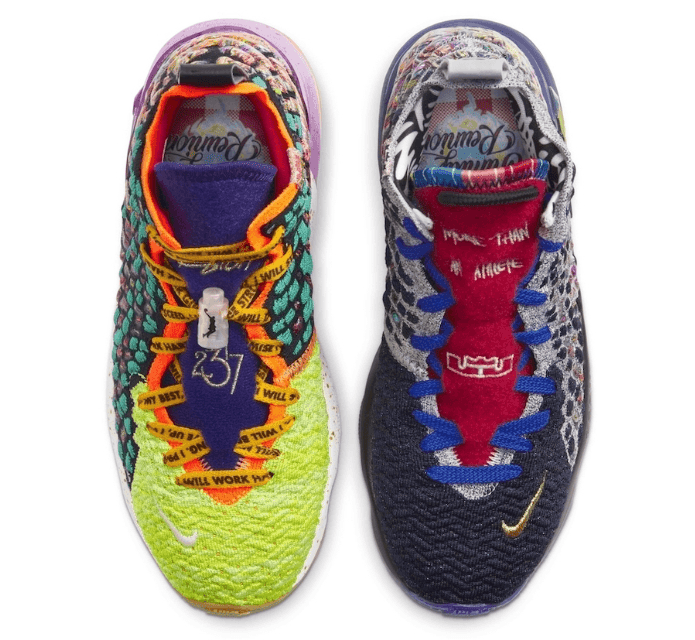 LeBron 17 “What The”官图释出！视觉效果超吸睛！ 货号：CV8079-900