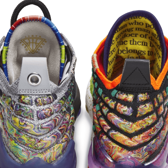 LeBron 17 “What The”官图释出！视觉效果超吸睛！ 货号：CV8079-900