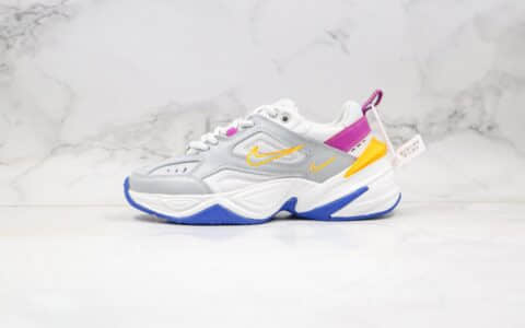 耐克Nike Air Monarch the M2K Tekno纯原版本复古老爹鞋灰紫色原盒原标原楦头纸板打造 货号：AO3108-018