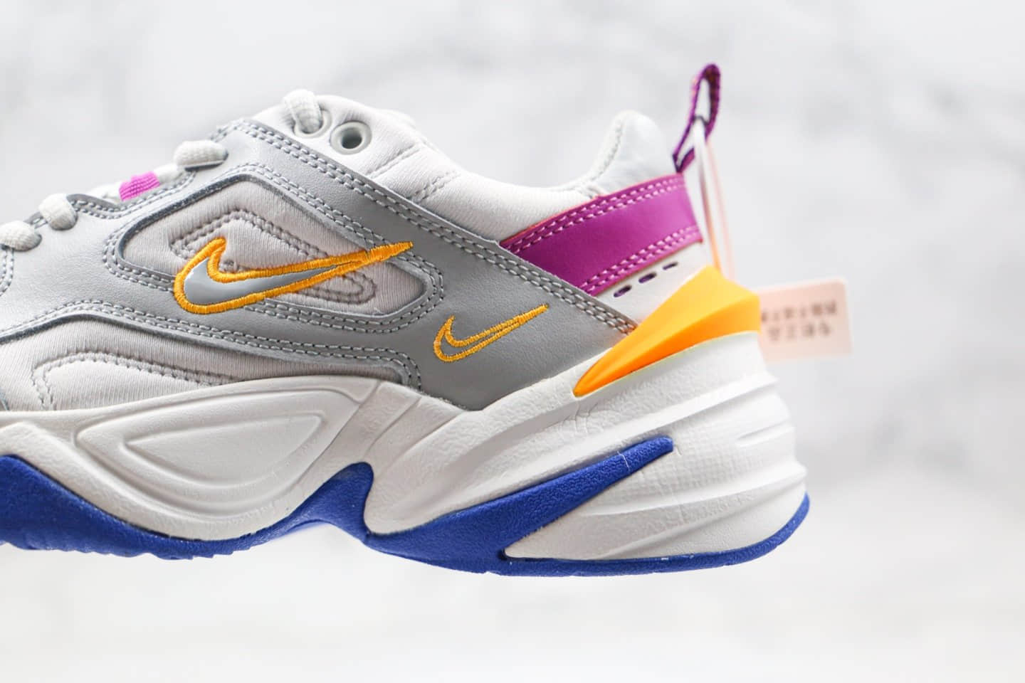 耐克Nike Air Monarch the M2K Tekno纯原版本复古老爹鞋灰紫色原盒原标原楦头纸板打造 货号：AO3108-018