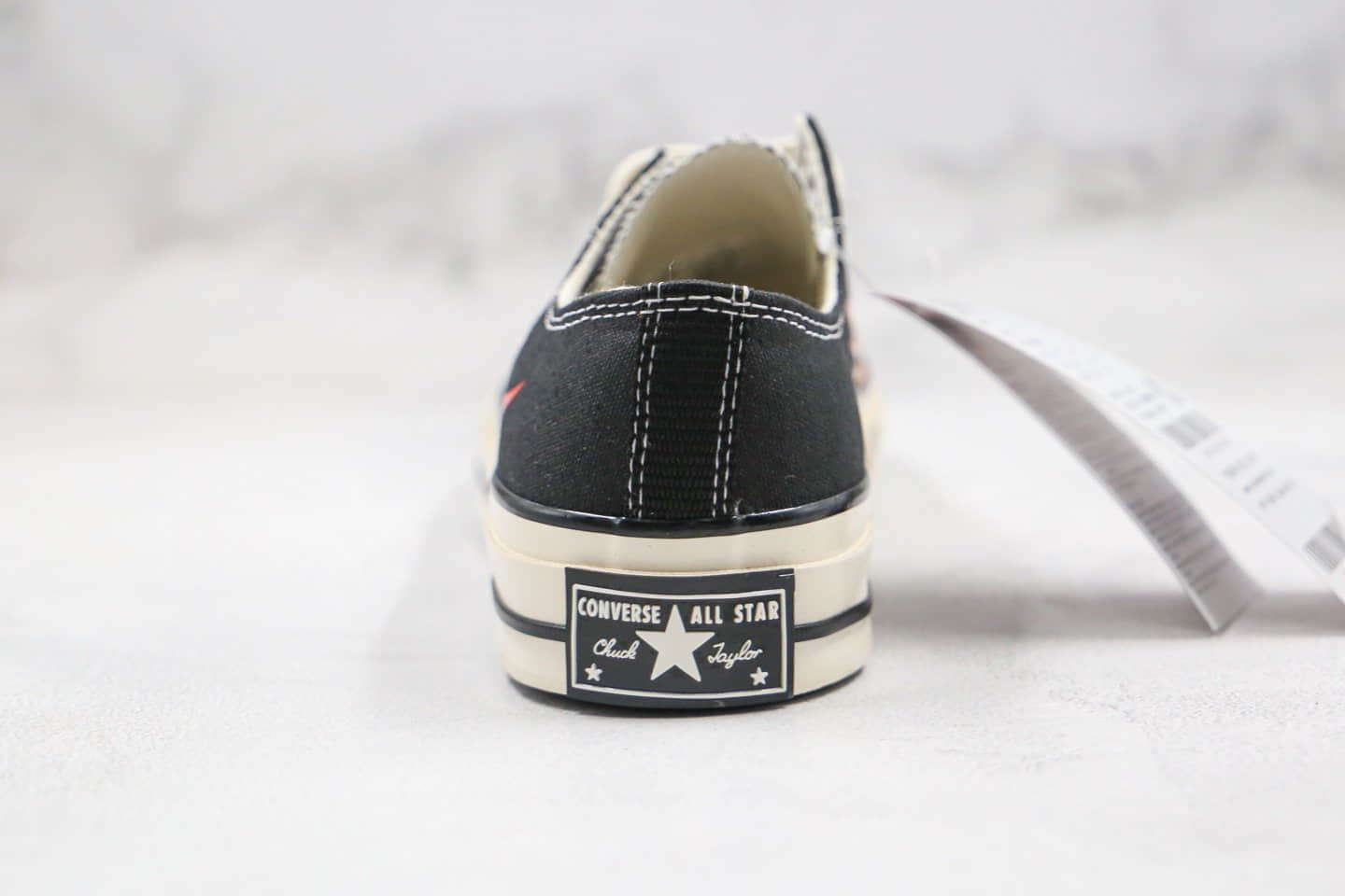 匡威Converse Chuck 70S 18ss公司级版本低帮火焰硫化帆布鞋双围条硫化蓝底 货号：167813C