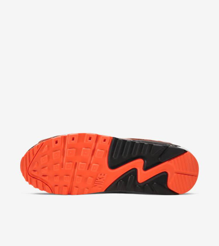 吸睛橙迷彩！Nike Air Max 90 “Orange Camo”后天发售！ 货号：CW4039-800