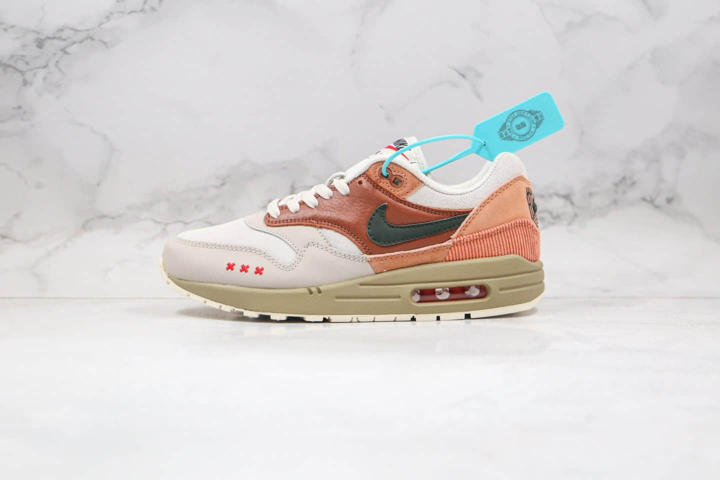 耐克Nike Air Max 1 City Pack“ Amsterdam”纯原版本气垫跑鞋城市主题阿姆斯特丹配色原鞋开模 货号：CV1638-200