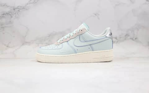 耐克Nike Air Force 1 LV8 Devin Booker (GS) Bule纯原版本低帮湖水蓝刮刮乐空军一号德文布克灰蓝 货号：CJ9716-001