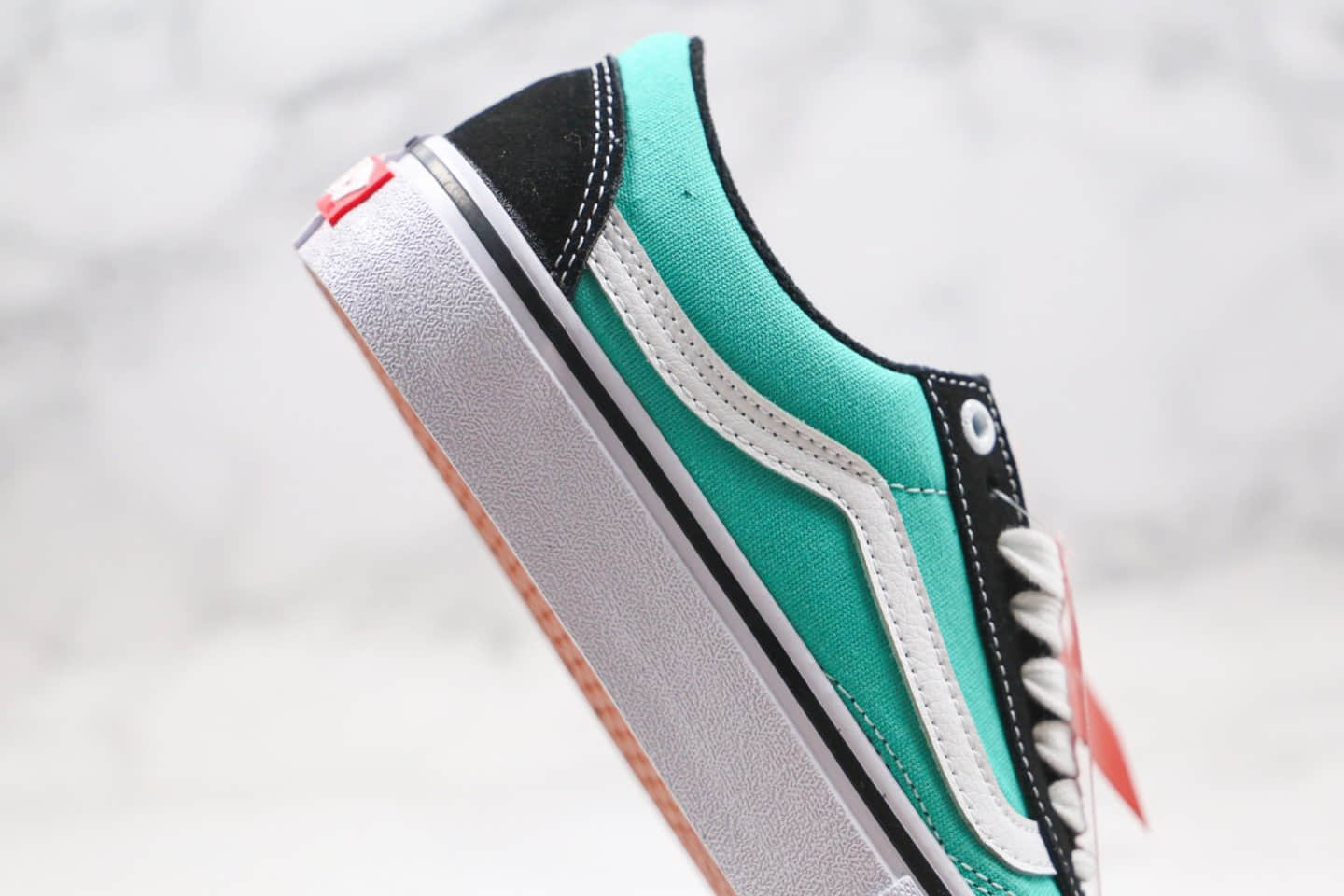 万斯Vans Old Skool Pro公司级版本低帮板鞋蓝黑色原盒原标