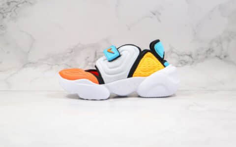 耐克Nike Aqua Rift Summit White纯原版本分脚趾二代白黄橙色老爹鞋原楦头纸板打造 货号：CW7164-002