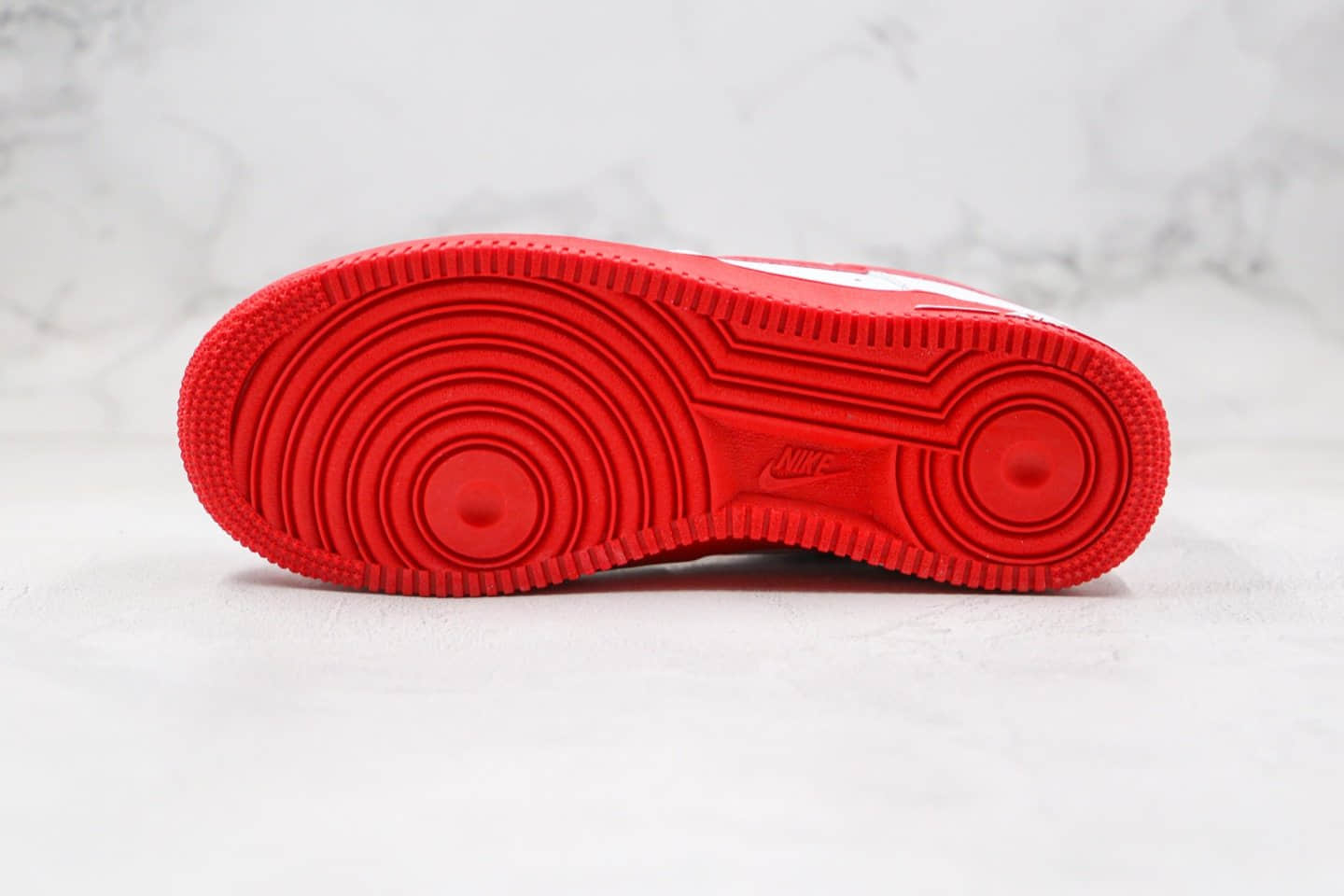 耐克Nike Air Force 1 Low University Red纯原版本低帮空军一号白红色板鞋内置气垫 货号：CK7663-102