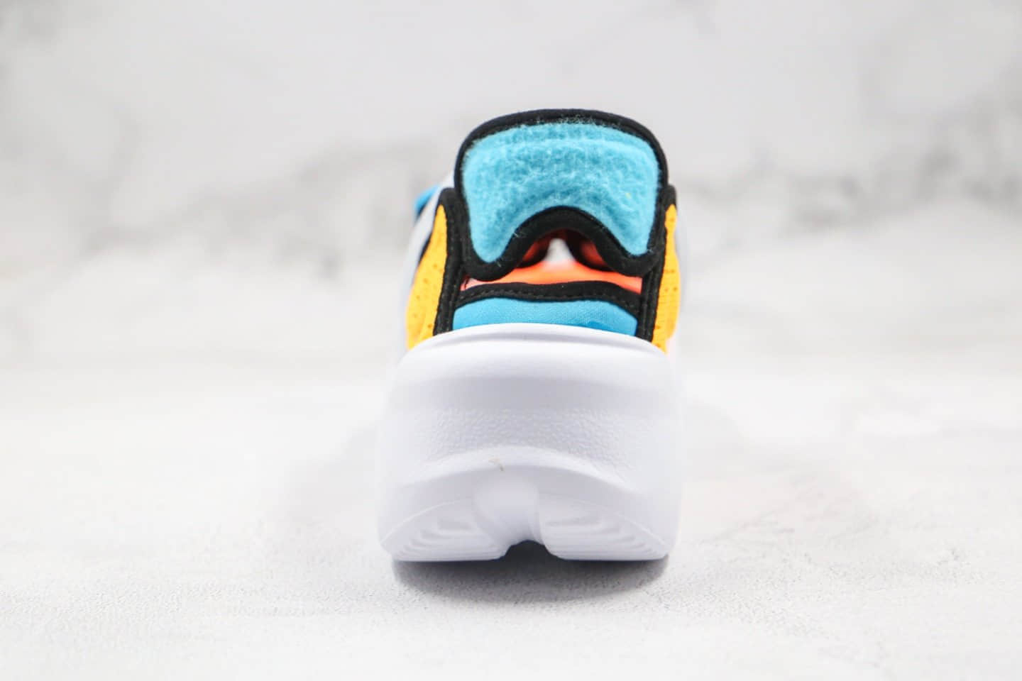 耐克Nike Aqua Rift Summit White纯原版本分脚趾二代白黄橙色老爹鞋原楦头纸板打造 货号：CW7164-002