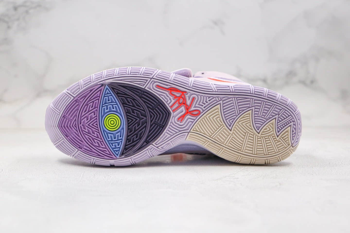 耐克Nike Kyrie 6 Asia纯原版本欧文6代亚洲限定浅紫色内置气垫支持实战原鞋开模一比一打造 货号：CD5031-500