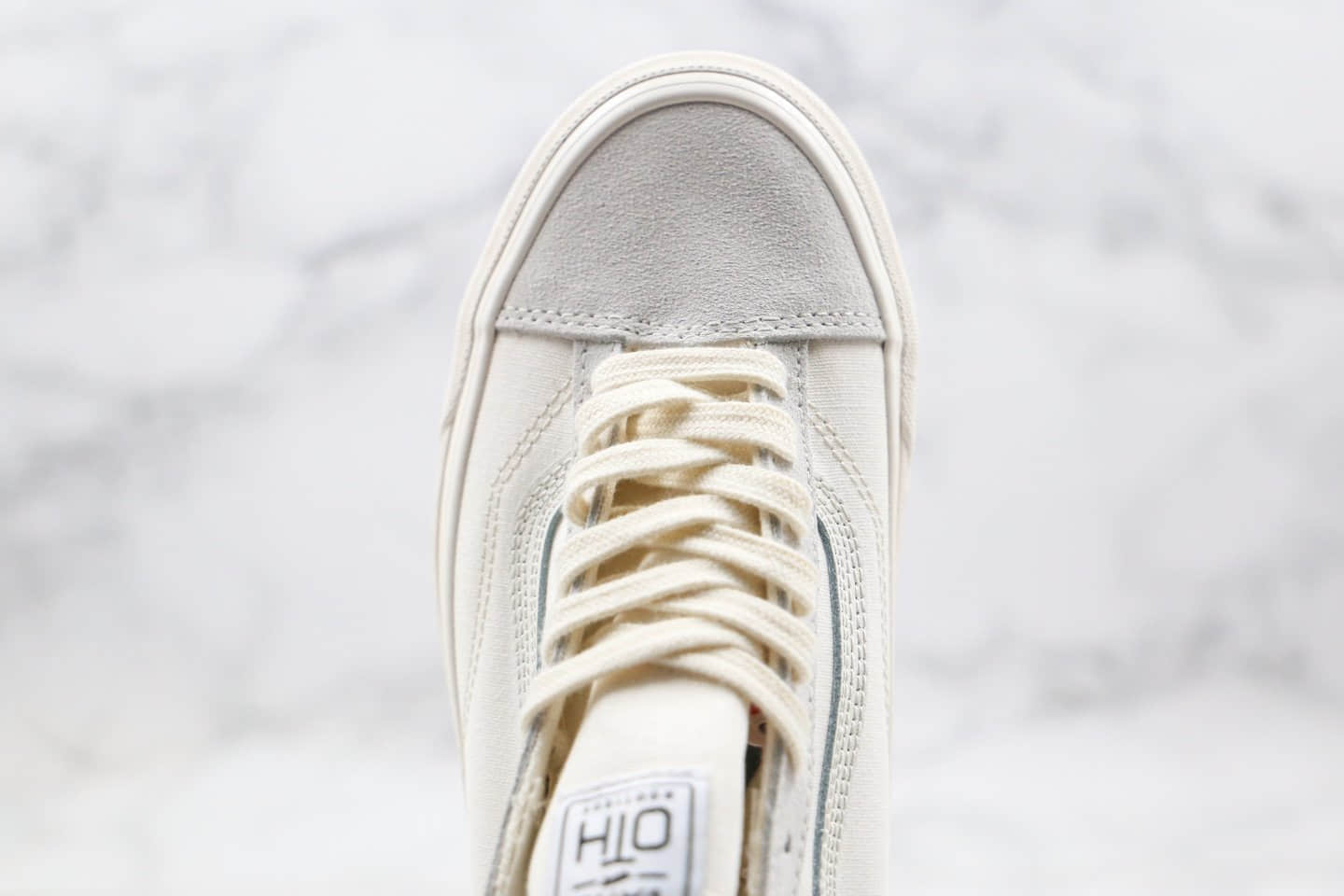 万斯Vans OTH Style 36 GD公司级版本低帮硫化板鞋浅白色原盒原标内置钢印 型号：AS42