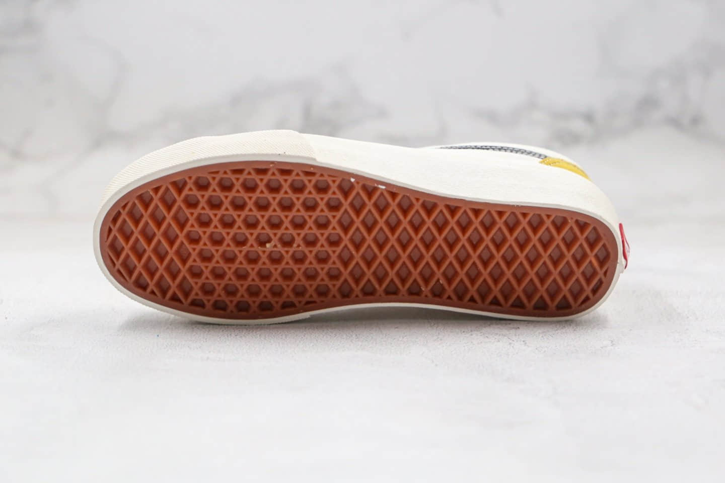 万斯Vans Style 36公司级版本低帮板鞋白黄黑色原厂硫化内置钢印